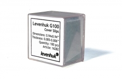 Levenhuk Sada podložních skel G100, 100ks