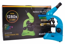 Levenhuk Mikroskop Rainbow 50L PLUS Azure