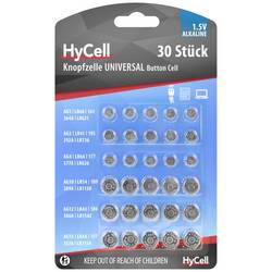HyCell sada knoflíkových baterií knoflíkové, 30 ks