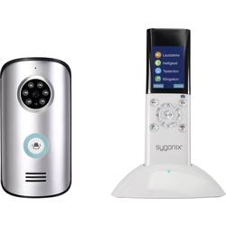 Bezdrátový domovní video telefon Sygonix EM-4159 SY-3396994, stříbrná, bílá/černá