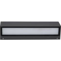 Heitronic MEDEA 37372 venkovní nástěnné LED osvětlení pevně vestavěné LED 9.5 W LED černá