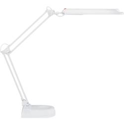 Lampička na stůl s úspornou žárovkou Maul 8213602, G23, 11 W, bílá