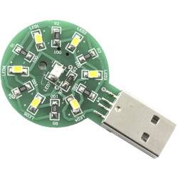 SMD stavebnice pro pájení, USB kapesní svítilna Sol Expert 77450