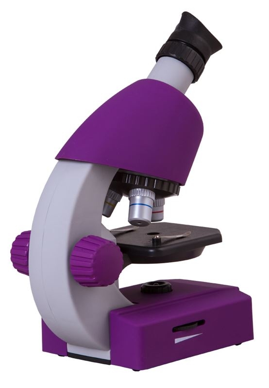 Bresser Junior 40x-640x Microscope, violet